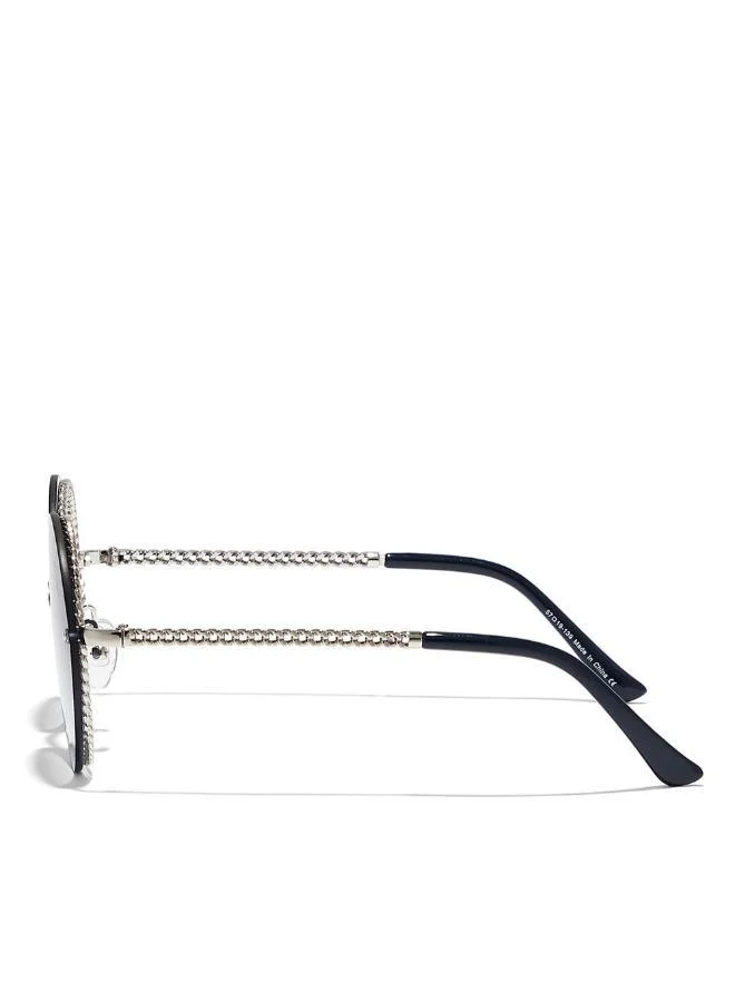 بلاك أوت Women's نظارة شمسية بلاك آوت رايز دائرية بدون إطار للنساء