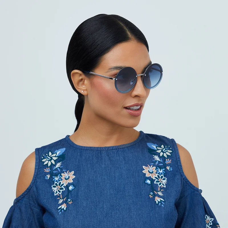 Blackout Women's BlackOut RISE - Round - Rimless - Sunglasses
