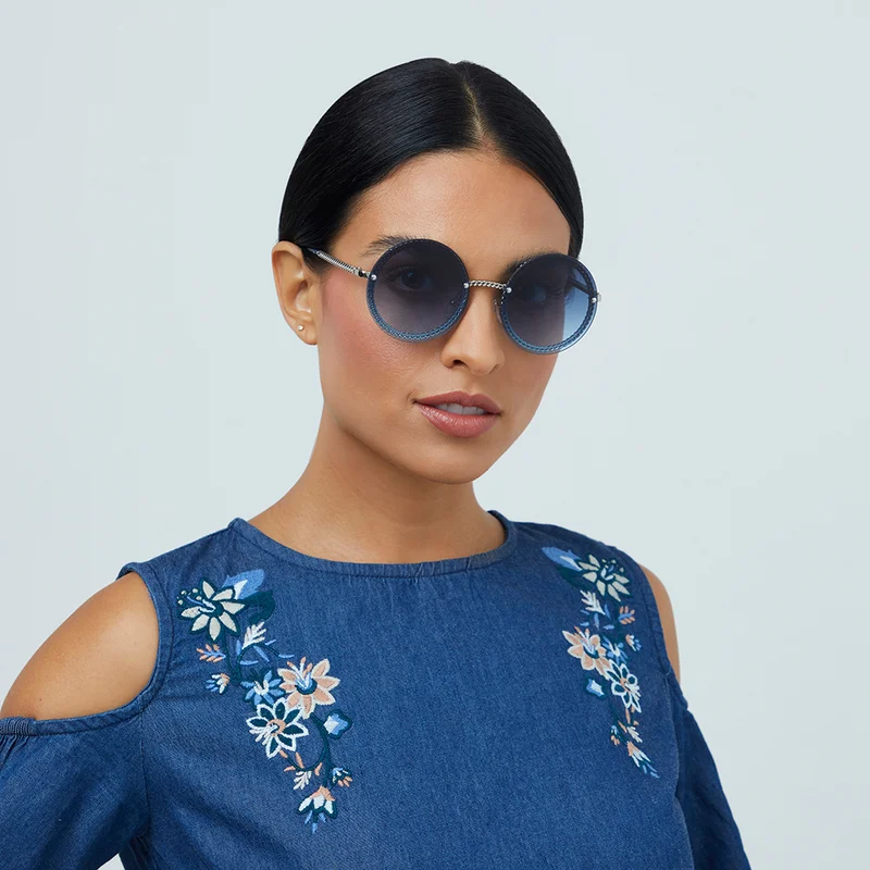 Blackout Women's BlackOut RISE - Round - Rimless - Sunglasses