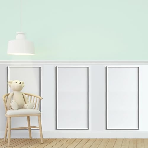 Colingmill 3 Set Accent Wall Molding Kit Peel and Stick Wainscoting Panels Board and Batten Wall Panel Kit White Pre Cut Chair Rail Moulding for Walls Picture Frame - Image 3