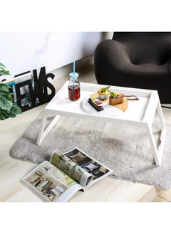 DANUBE HOME طاولة تقديم الإفطار لوريتا بي إس بيضاء 67.5 × 35.5 × 26 سم Fy23042  - Image 1