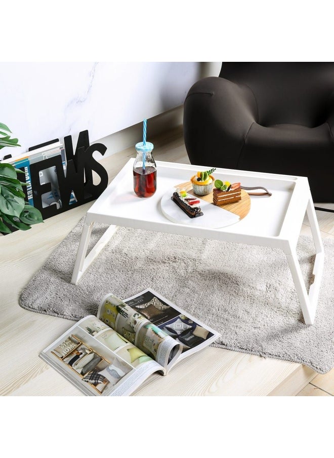 DANUBE HOME Loretta Breakfast Serving Table Ps White 67.5 X 35.5 X 26 Cm Fy23042  - Image 1