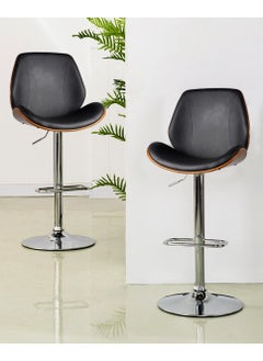Generic Barstools Swivel Bar Stools Modern Counter Height Barstools Height Adjustable Kitchen Counter Stool  - Image 4