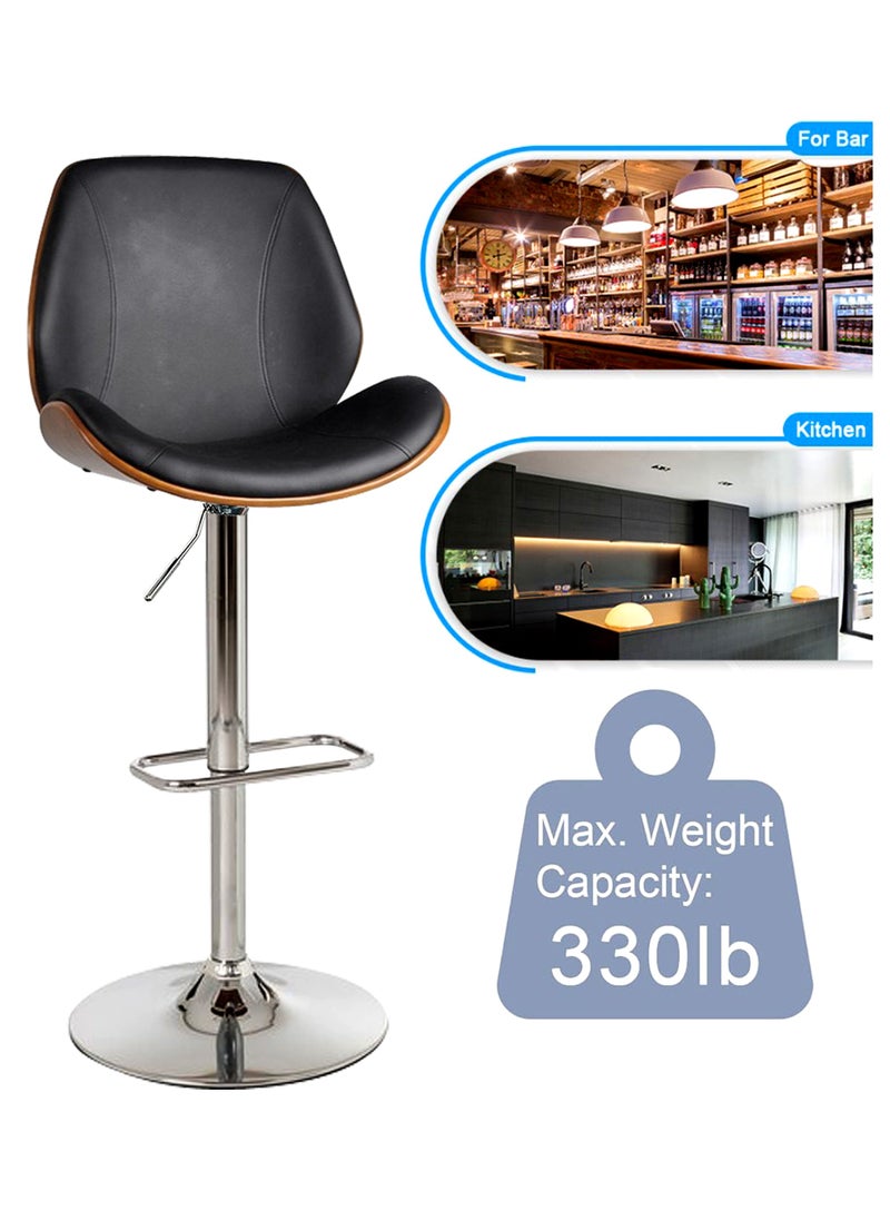 Generic - Barstools Swivel Bar Stools Modern Counter Height Barstools Height Adjustable Kitchen Counter Stool - Image 1