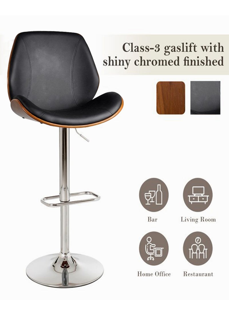 Generic - Barstools Swivel Bar Stools Modern Counter Height Barstools Height Adjustable Kitchen Counter Stool - Image 1