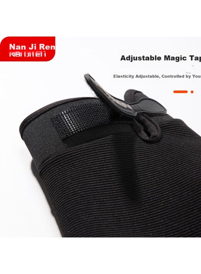 Antarctic Nanjiren Men's Half-finger Cycling Gloves Tactical Sports Non-slip Outdoor Motorcycle Gloves Black - Image 3