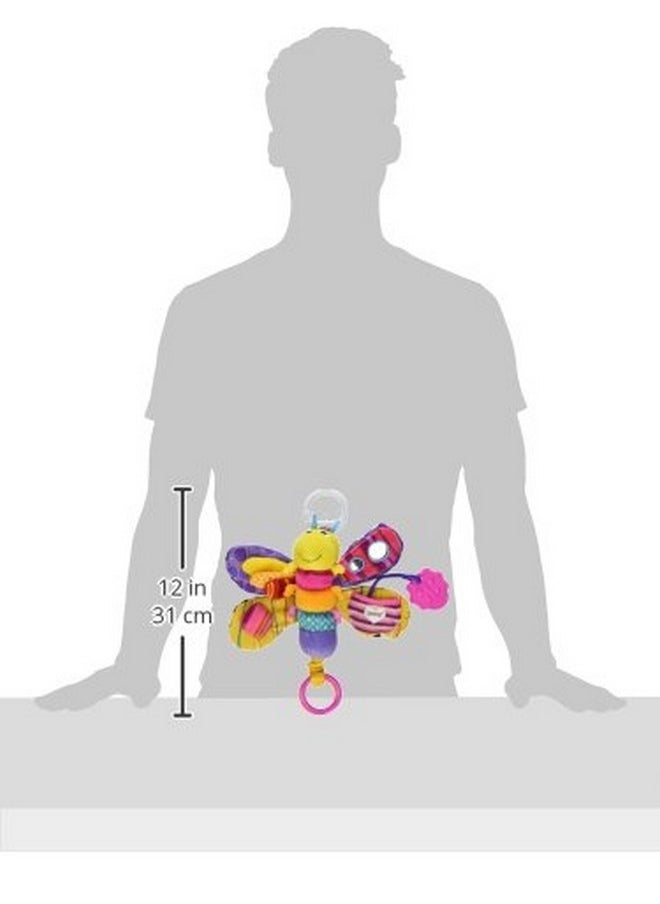 Lamaze - Clip On Car Seat And Stroller Toy - Fifi The Firefly - Crinkle Car Seat Toys And Stroller Toys - Sensory Toys For Babies - Travel Toys For Car - Infant Toys Ages 0 Months And Up - Image 1