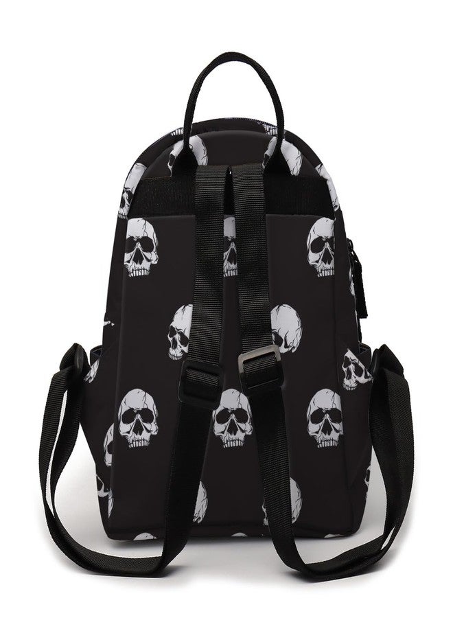 Deanfun Mini Backpack for Women - Waterproof Small Backpack with Skull Print, Multi Pockets Large Capacity Cute and Stylish MNSB-310 - Image 4