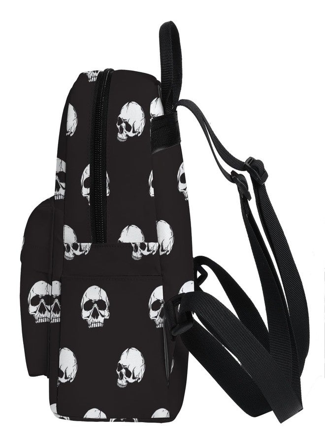 Deanfun Mini Backpack for Women - Waterproof Small Backpack with Skull Print, Multi Pockets Large Capacity Cute and Stylish MNSB-310 - Image 5