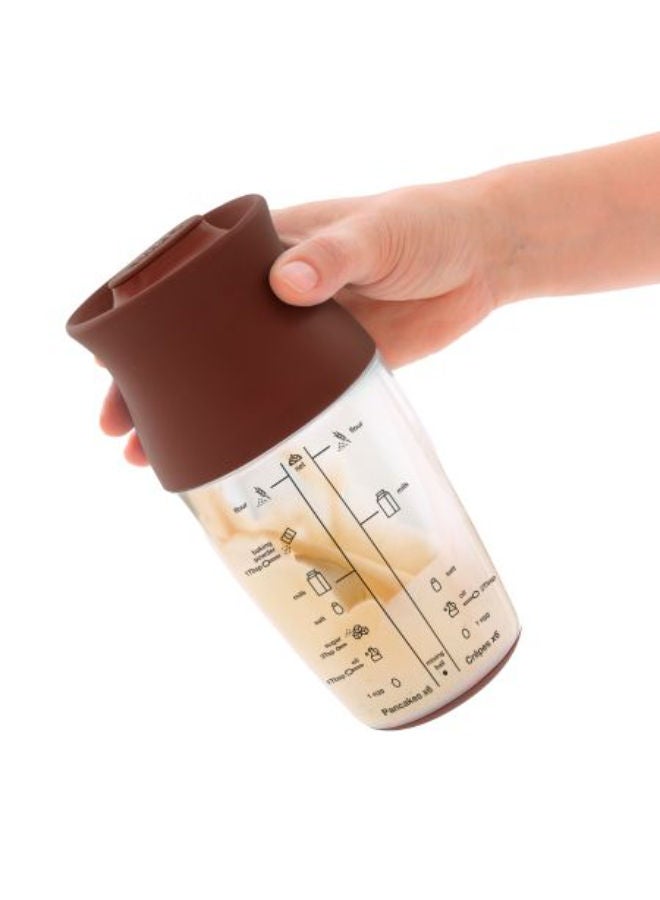 Lekue Crêpes And Pancakes Shaker -Brown - Image 2