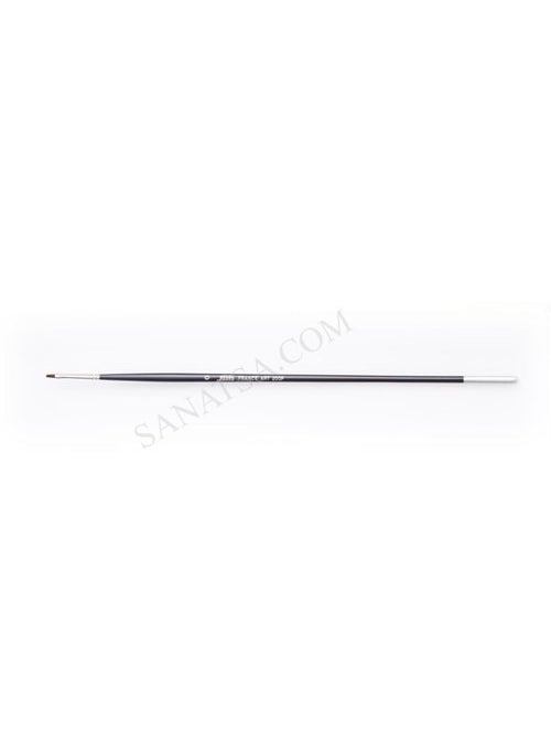 Pebeo - 200F Series Synthetic Flat Brush No: 0 - Image 1