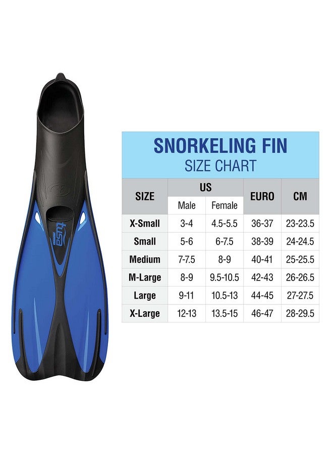 توسا سبورت Uf0202 زعنفة قدم كاملة Xsmall باللون الأزرق - Image 2