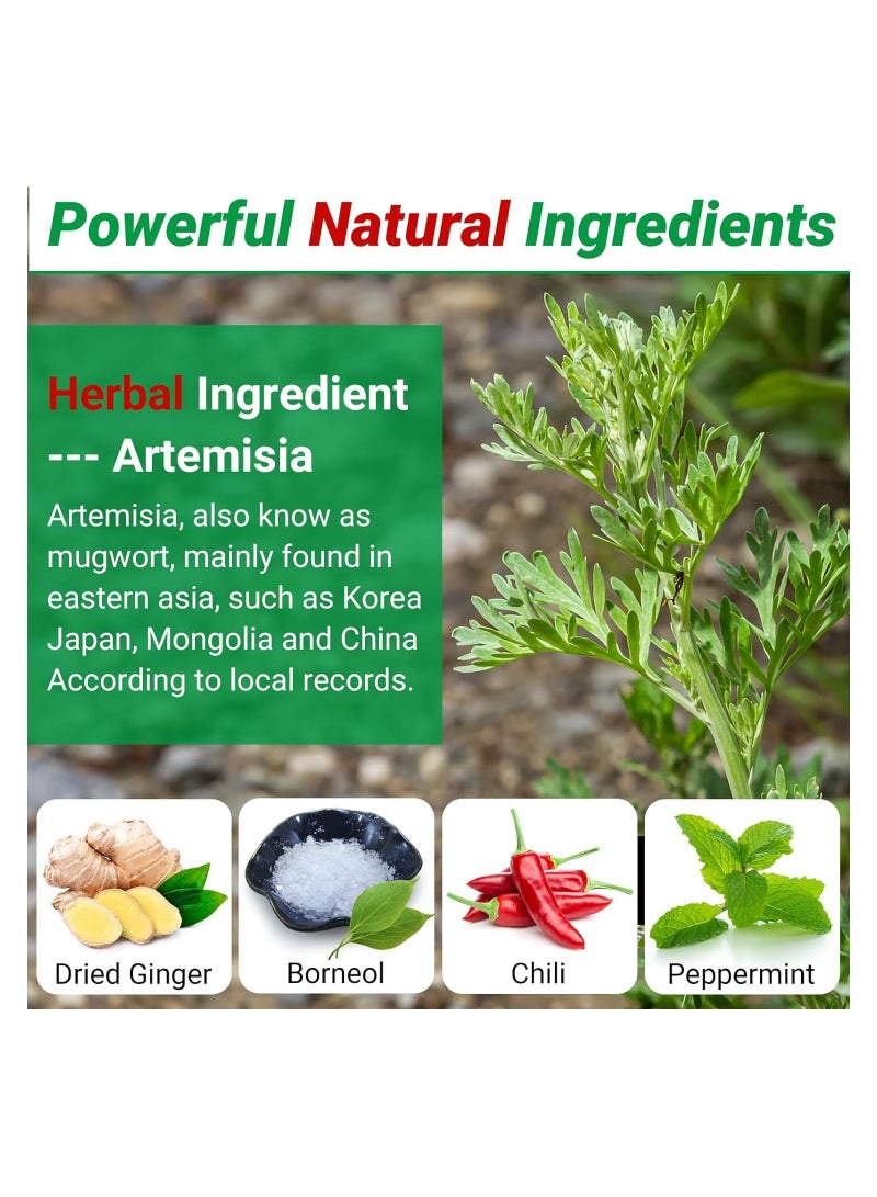 SOLARAE Shoulder Patches, Pain Relief Patches, 24 Count Warming Herbal Plaster Maximum Strength Heat Patches, 8 Hours Deep Heating Extra Strength Joint Patch of Shoulder, Knee, Back, Neck, Pain Relief - Image 3