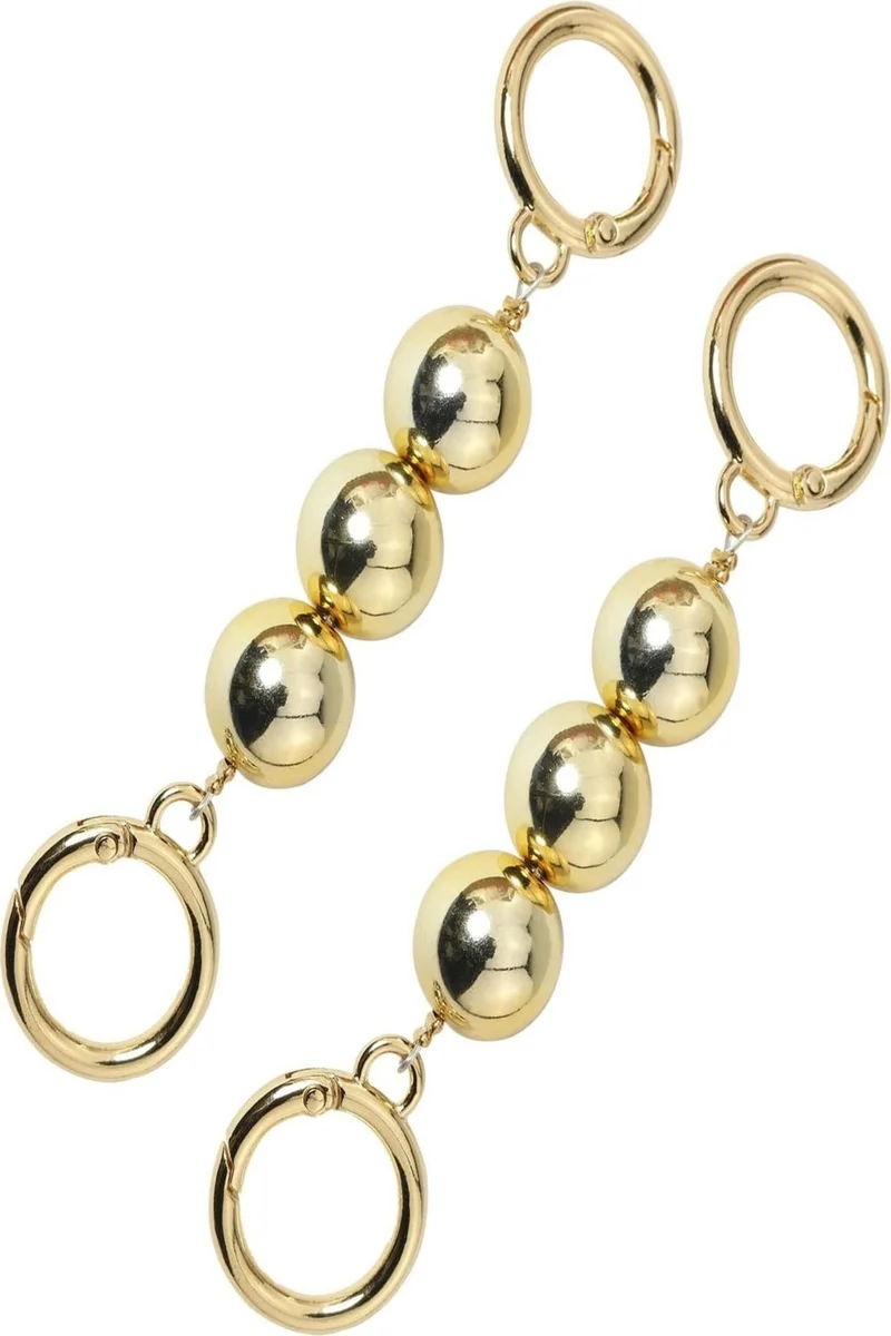 Emtory Home 2 Pieces Gold Bag Strap Extender - Bag Accessory - Bag Hanger - Clip Ring