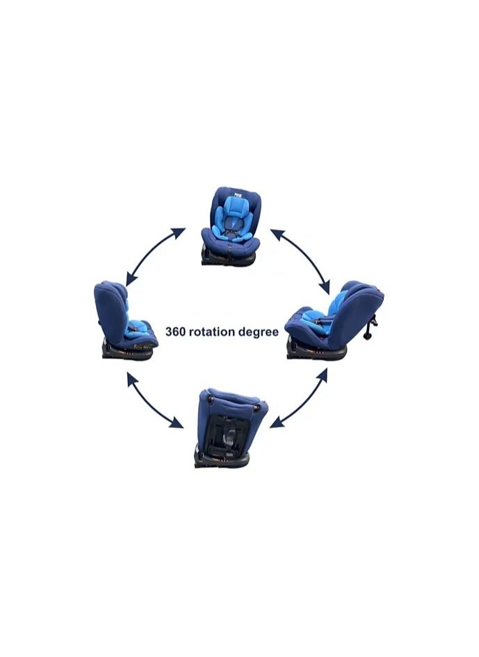 Generic - Pixie All in 1 Baby Car Seat - Blue and Navy - Image 1