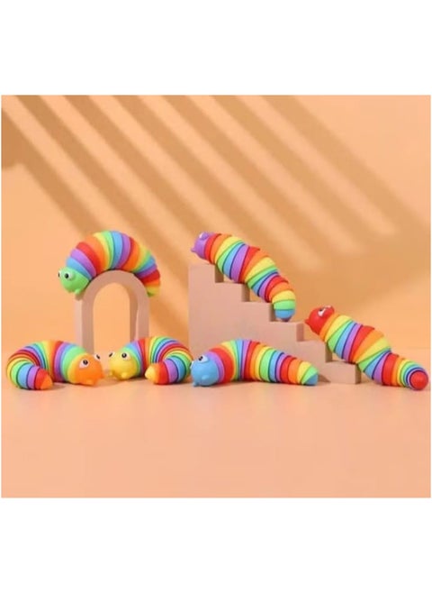 Caterpillar toy to relieve stress
