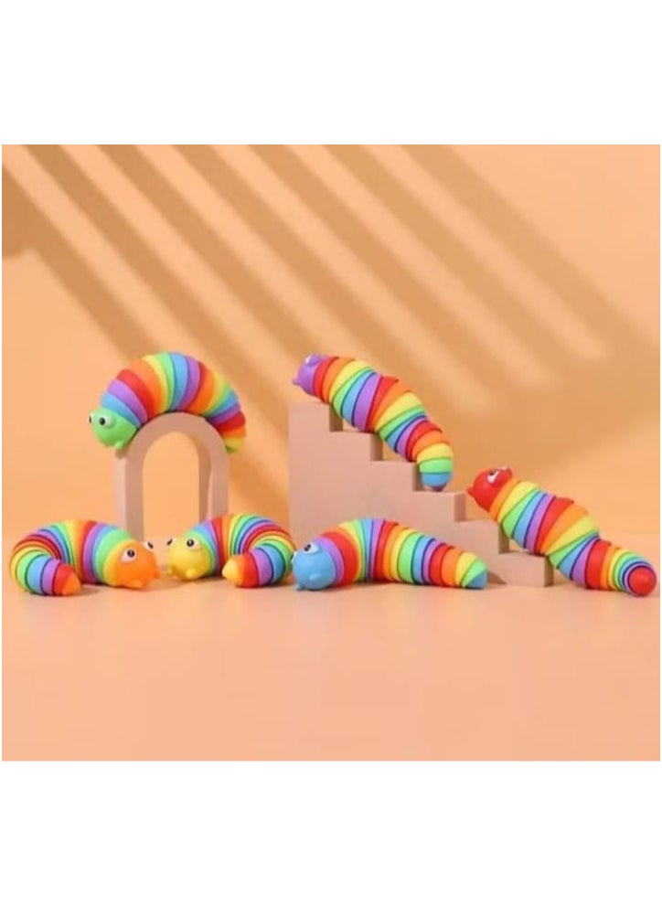 Caterpillar toy to relieve stress
