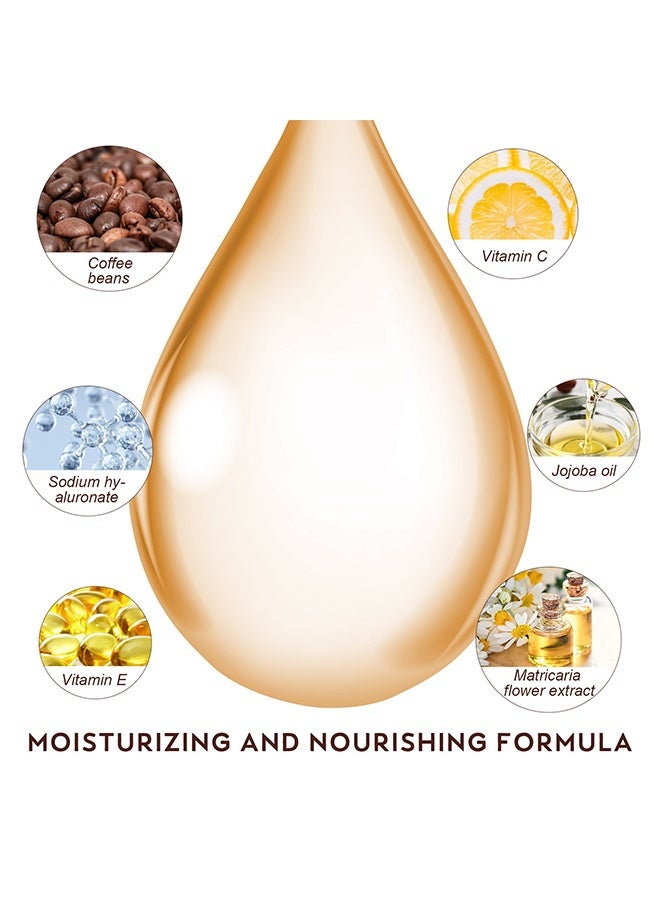 إيلهو مصل شد العين المضاد للشيخوخة - الكافيين ، حمض الهيالورونيك ، الكولاجين والكافيين لشد وتقليل الانتفاخ والهالات السوداء والتجاعيد والخطوط الدقيقة حول العينين 30 مل - Image 5