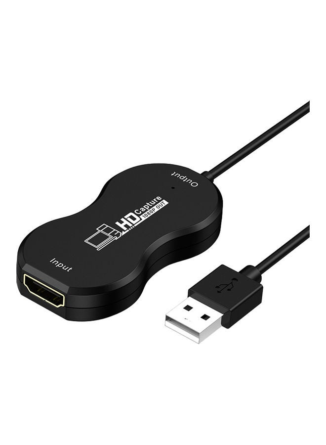 NIBEMINENT USB 2.0 Capture Card Black - Image 1