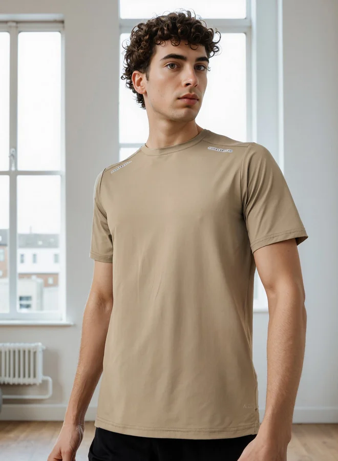 ADOT by Splash Regular Fit Crew Neck T-shirt