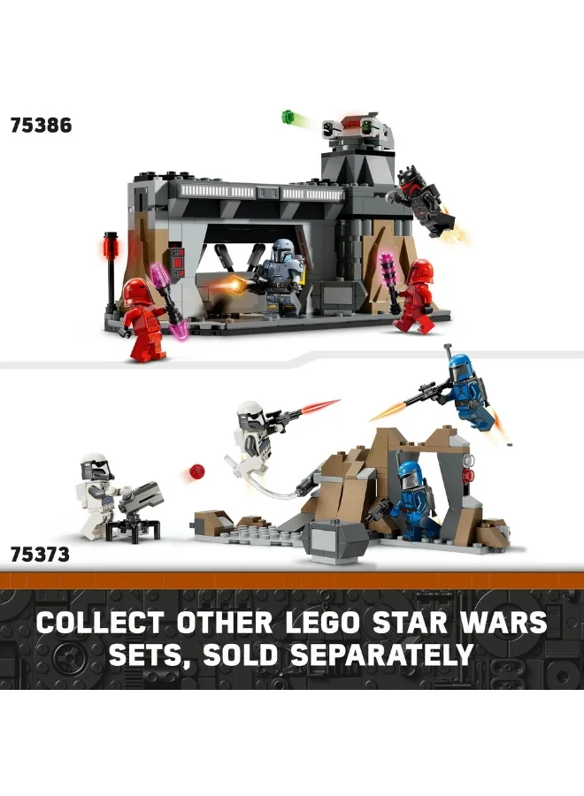 LEGO Star Wars™ Paz Vizsla™ and Moff Gideon™ Battle 75386 (289) Pieces