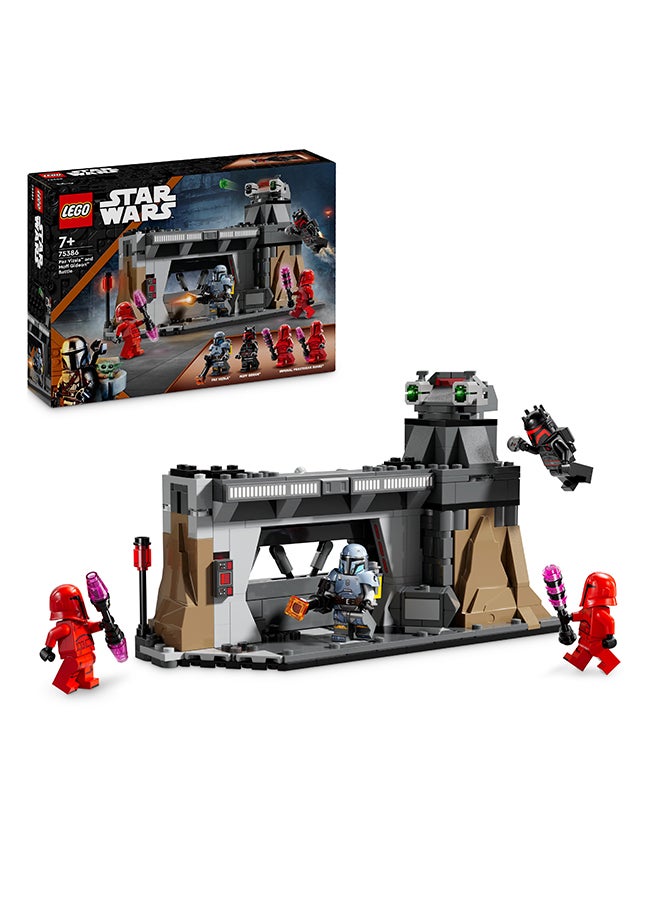 Star Wars: The Mandalorian Paz Vizsla And Moff Gideon Battle, Collectible Brick-Built Playset For Kids, Fantasy Gift Idea For Creative Boys And Girls Aged 7 And Over (289 Pieces) 75386 - pzsku/ZF8B9497FFE3E4578165DZ/45/_/1715862435/302062af-2e0d-436e-ba8c-a34be1c2209b