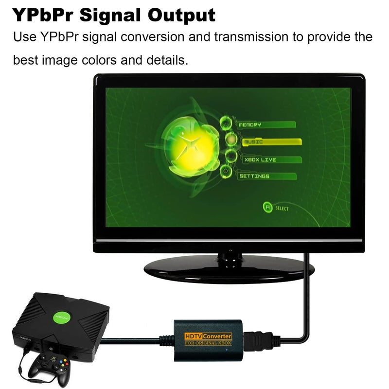 Jadebones HDMI Adapter Converter for Original Xbox Console - Image 2
