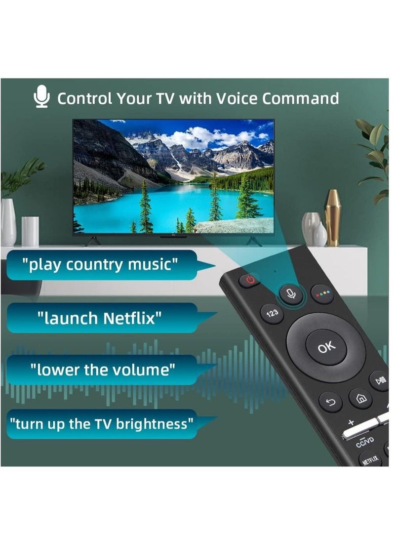Voice Bluetooth Universal Remote Control for All Samsung Smart LCD LED UHD QLED 4K HDR TVs with Netflix, Prime Video, Samsung TV Plus, hulu, WWW, Rakuten-TV Buttons - Image 5