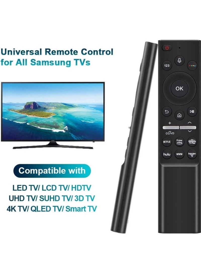 Voice Bluetooth Universal Remote Control for All Samsung Smart LCD LED UHD QLED 4K HDR TVs with Netflix, Prime Video, Samsung TV Plus, hulu, WWW, Rakuten-TV Buttons - Image 4