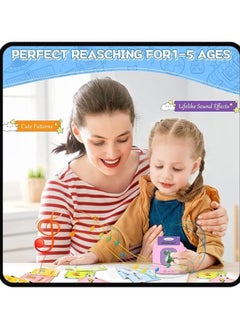 Generic Arabic And English Speaking Flash Cards For Toddlers 1-6 Years, Preschool Educational Toys 224 Words, Audio Flash Cards, Speech Therapy Toys For Autism, Gifts For Boys And Girls 1-5 Years - Arabic And English  - Image 2