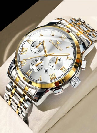 Silver/Gold/White