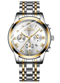 FNGEEN BINBONG 4006 Men Watches Top Brand Luxury Waterproof Date Clock Male Steel Strap Casual Quartz Watch Sports Wrist Watch Men  - Image 2