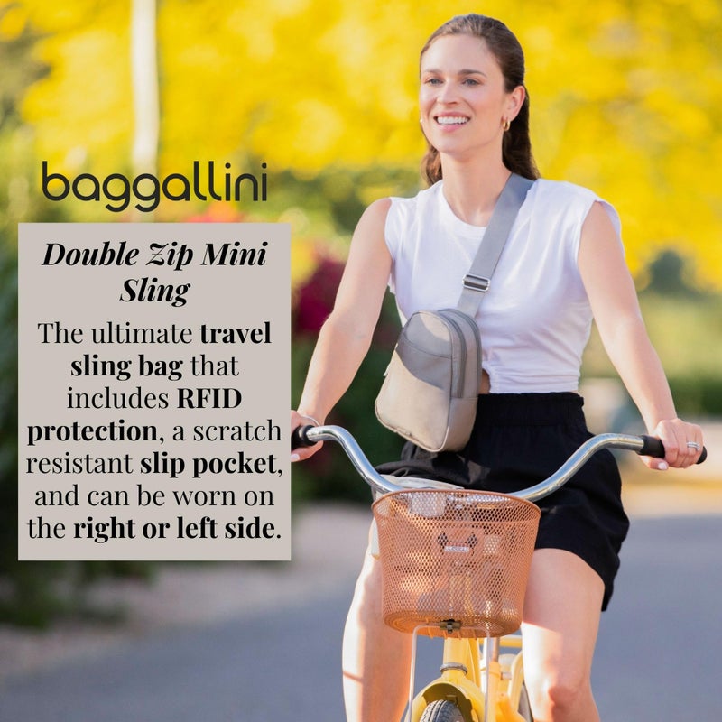 Baggallini Double Zip Mini Sling - Image 3