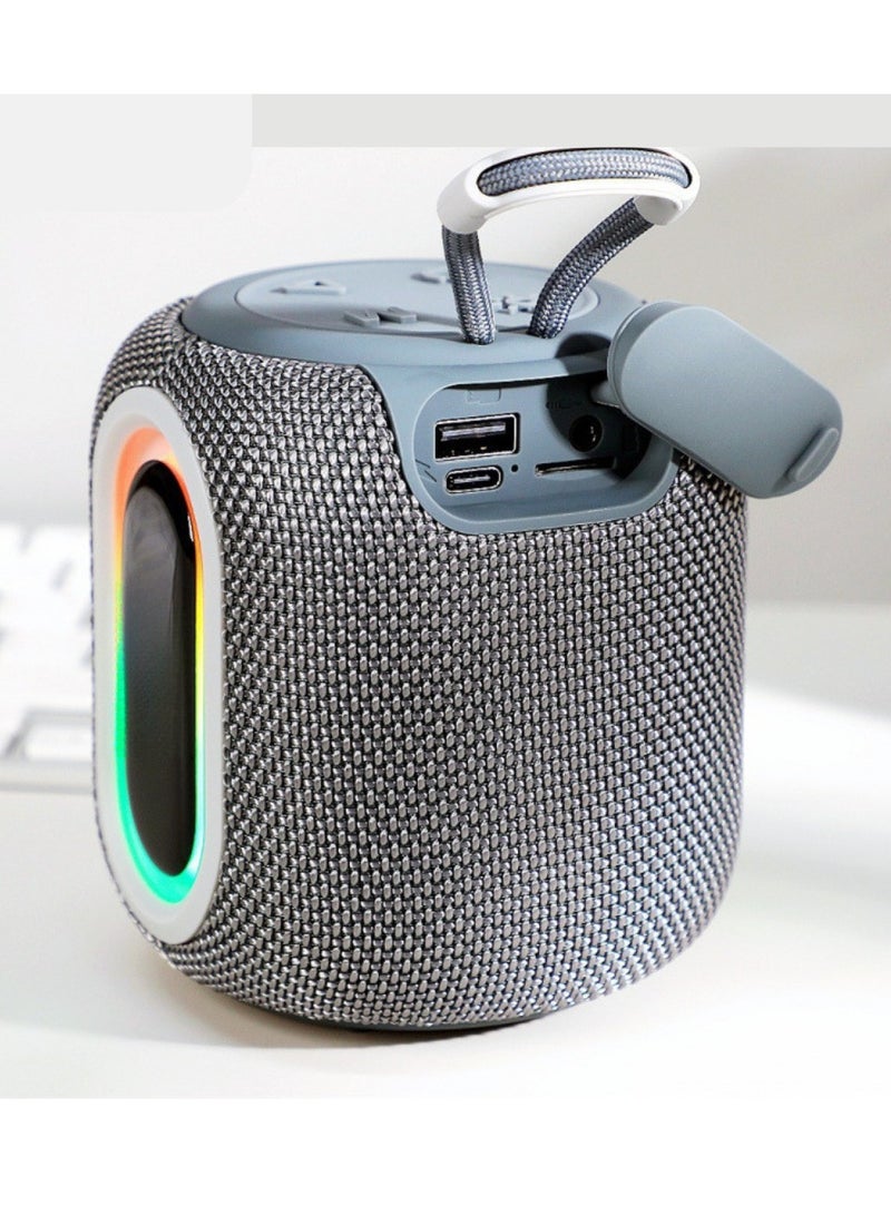 Portable Bluetooth Speaker, 10W USB-C, 1200mAh Battery, Portable Bluetooth Speaker Waterproof and Dustproof, Customisable Pro EQ, Wireless Stereo Pairing, Ideal for Home, Outdoors, Hiking - Image 1