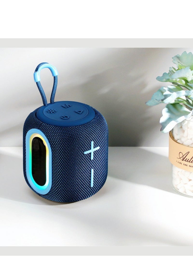 Portable Bluetooth Speaker, 10W USB-C, 1200mAh Battery, Portable Bluetooth Speaker Waterproof and Dustproof, Customisable Pro EQ, Wireless Stereo Pairing, Ideal for Home, Outdoors, Hiking - Image 2