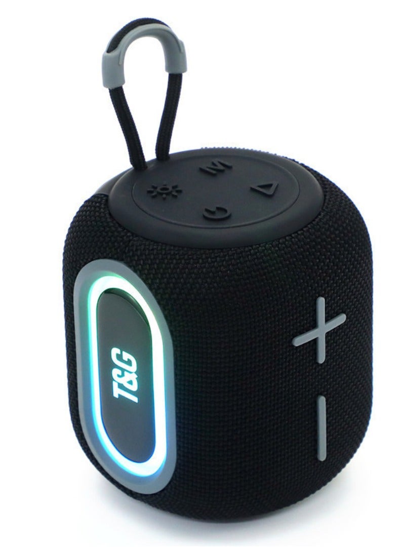 Portable Bluetooth Speaker, 10W USB-C, 1200mAh Battery, Portable Bluetooth Speaker Waterproof and Dustproof, Customisable Pro EQ, Wireless Stereo Pairing, Ideal for Home, Outdoors, Hiking - Image 3