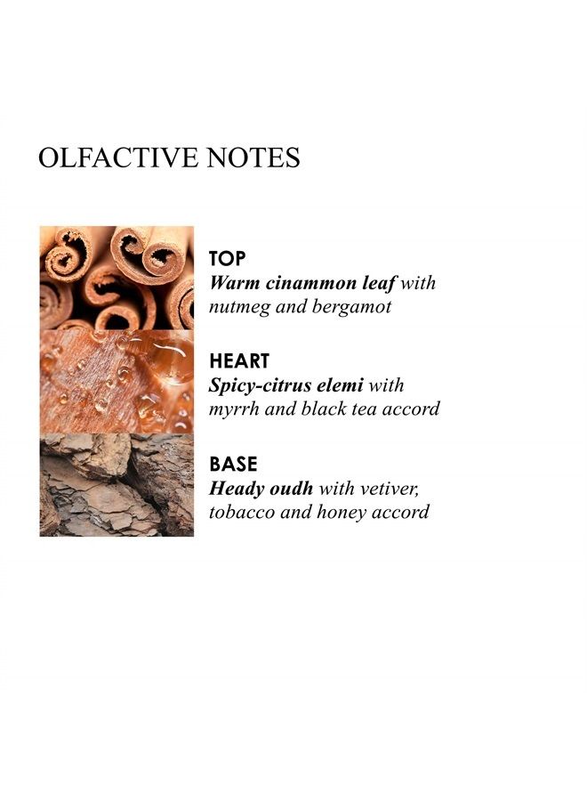 MOLTON BROWN عطر عود مذهل وذهب أو دو تواليت 3.3 أونصة سائلة - Image 2