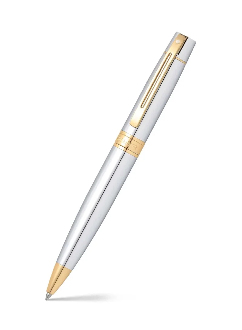 Sheaffer Sheaffer® 300 Chrome with Gold Trims Ballpoint Pen
