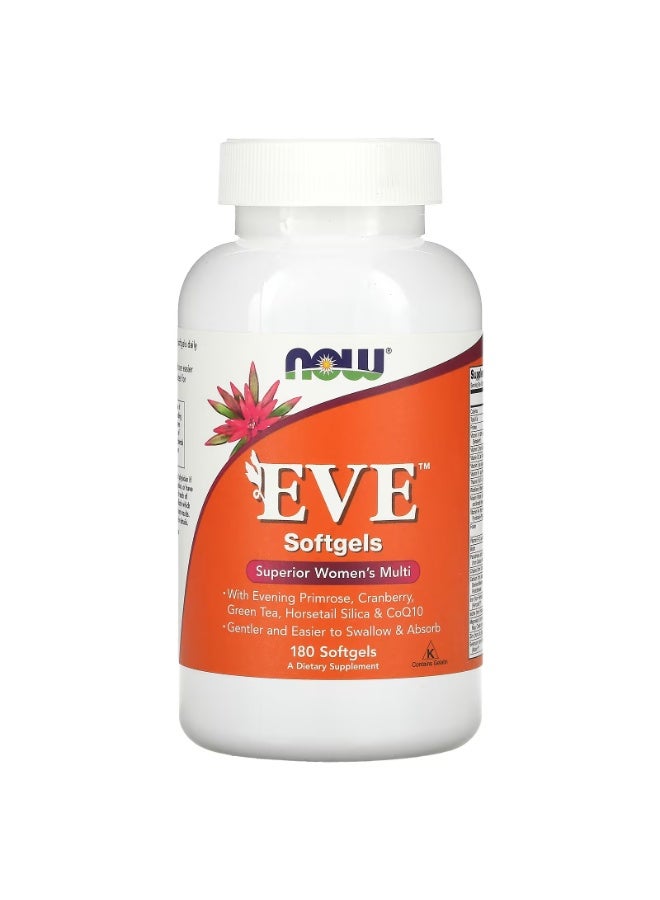 now EVE, Superior Women's Multi, 180 Softgels - Image 1