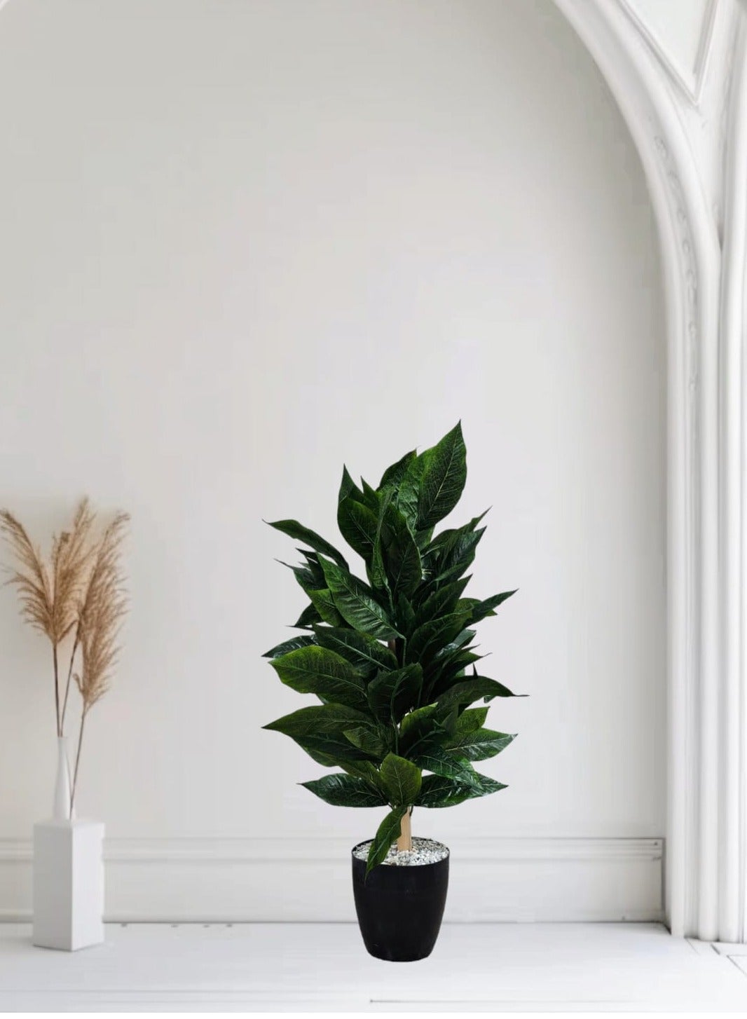 Multicolored artificial leaves