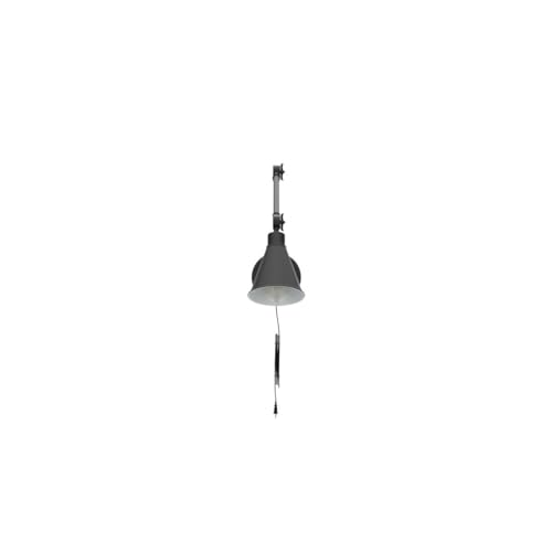 CADUKE Swing Arm Wall Lamp for Bedroom, Set of 2 Plug in Wall Light Fixture with Dimmable Switch, Industrial Metal Black Wall Reading Sconce for Living Room Farmhouse Hallway - Image 4