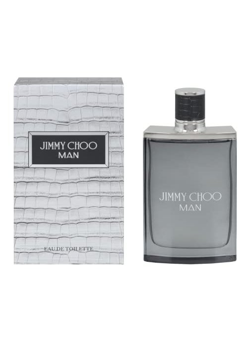 Jimmy Choo JIMMY CHOO Man Eau de Toilette - Long Lasting Fragrance with notes of Lavender, Pineapple Leaf & Patchouli - Sweet & Musky - 3.3 fl. oz. 