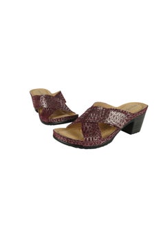 Michelle Morgan Michelle Morgan Ladies  Block Heel 221-8 Purple  - Image 2
