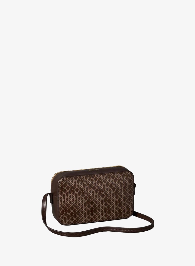 CALVIN KLEIN Allover Emblem Logo Camera Bag - Image 2