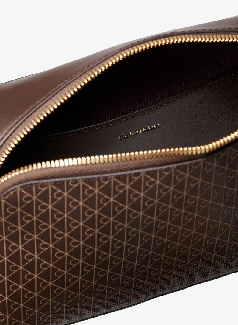 CALVIN KLEIN Allover Emblem Logo Camera Bag - Image 3