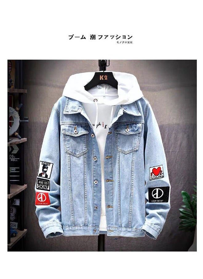 Generic Men's casual denim jacket  - Image 2