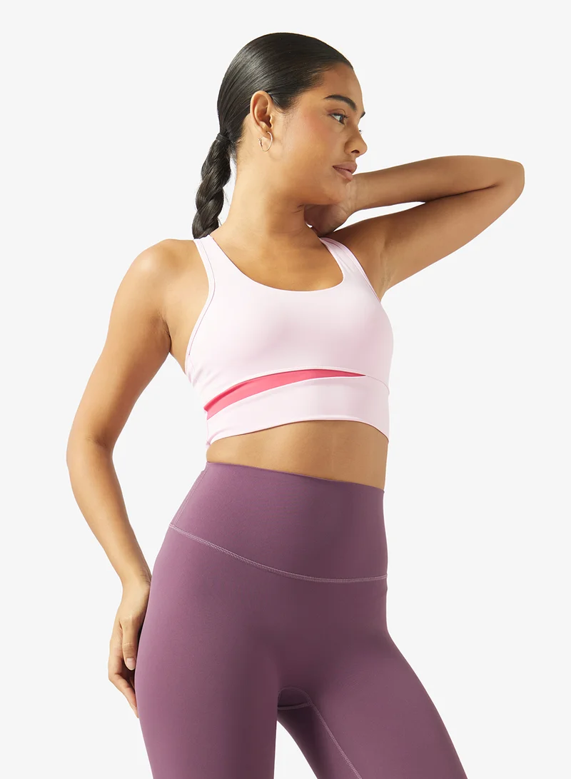 Seamless High Support Racer Back Sports Bra