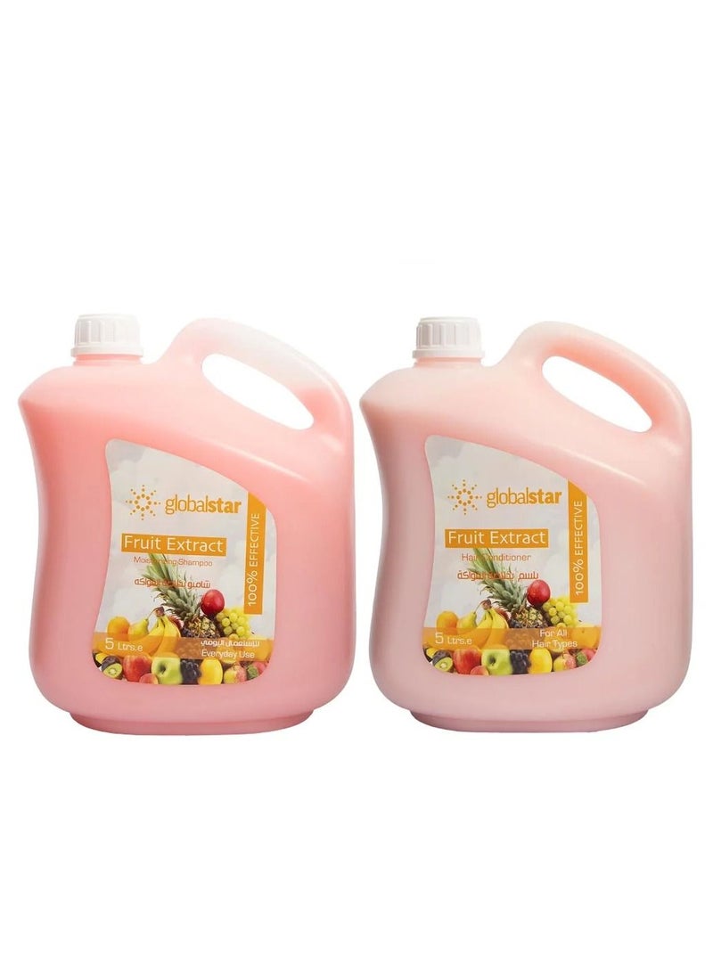 Global star set (shampoo and conditioner) 5 liters - fruits - Image 2