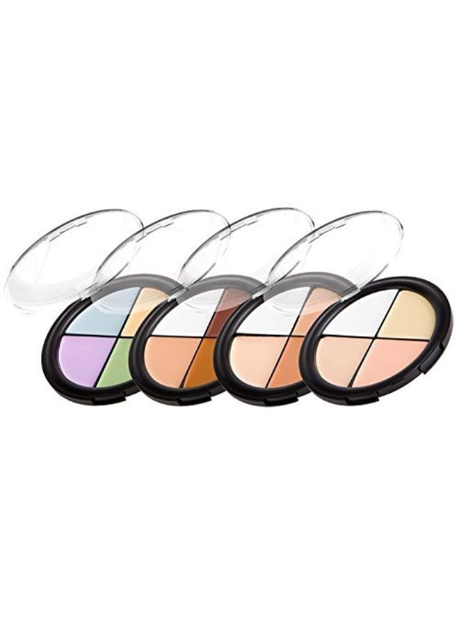 COASTAL SCENTS Camo Quad Concealer Compact, Light - Image 2