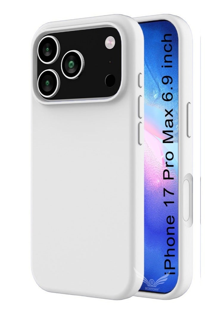 iPhone 17 Pro Max Case, Silicone Material Anti-Scratch iPhone 17 Pro Max Cover Shockproof Protective Phone Case for iPhone 17 Pro Max 6.9 inch - Image 1